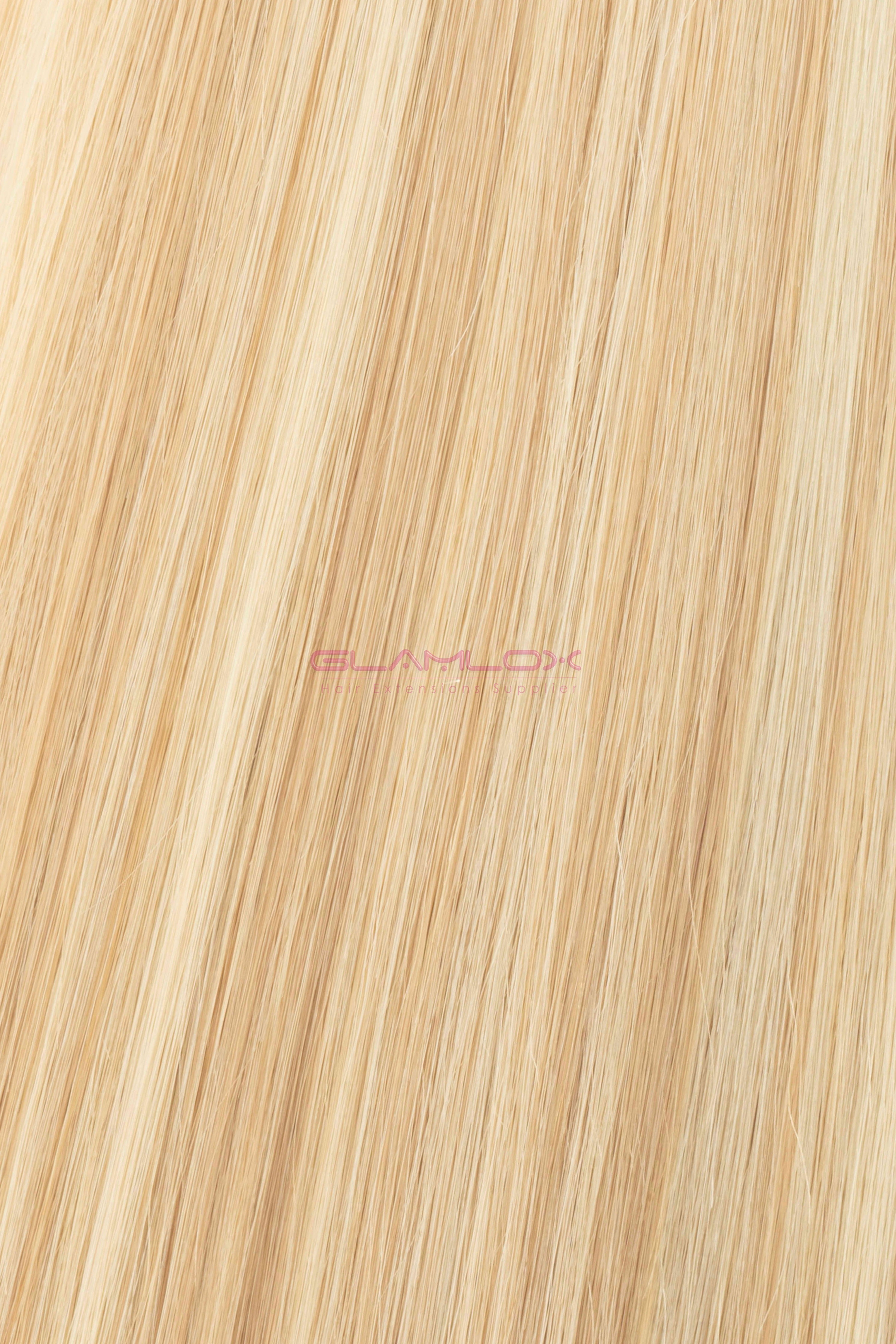 16" Nano Ring Hair Extensions - Russian Mongolian Double Drawn Remy Human Hair - 40 Strands