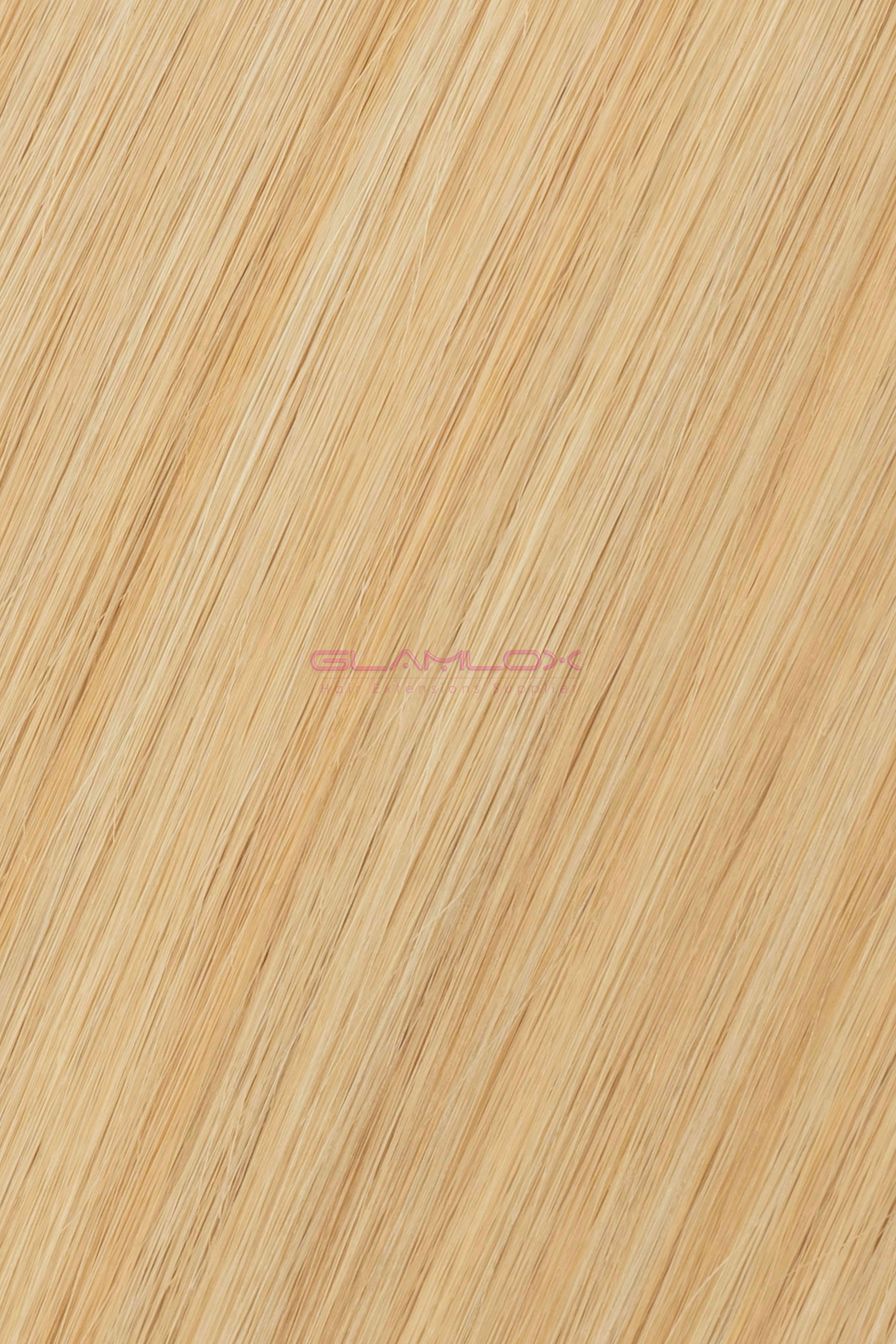 16" Nano Ring Hair Extensions - Russian Mongolian Double Drawn Remy Human Hair - 20 Strands