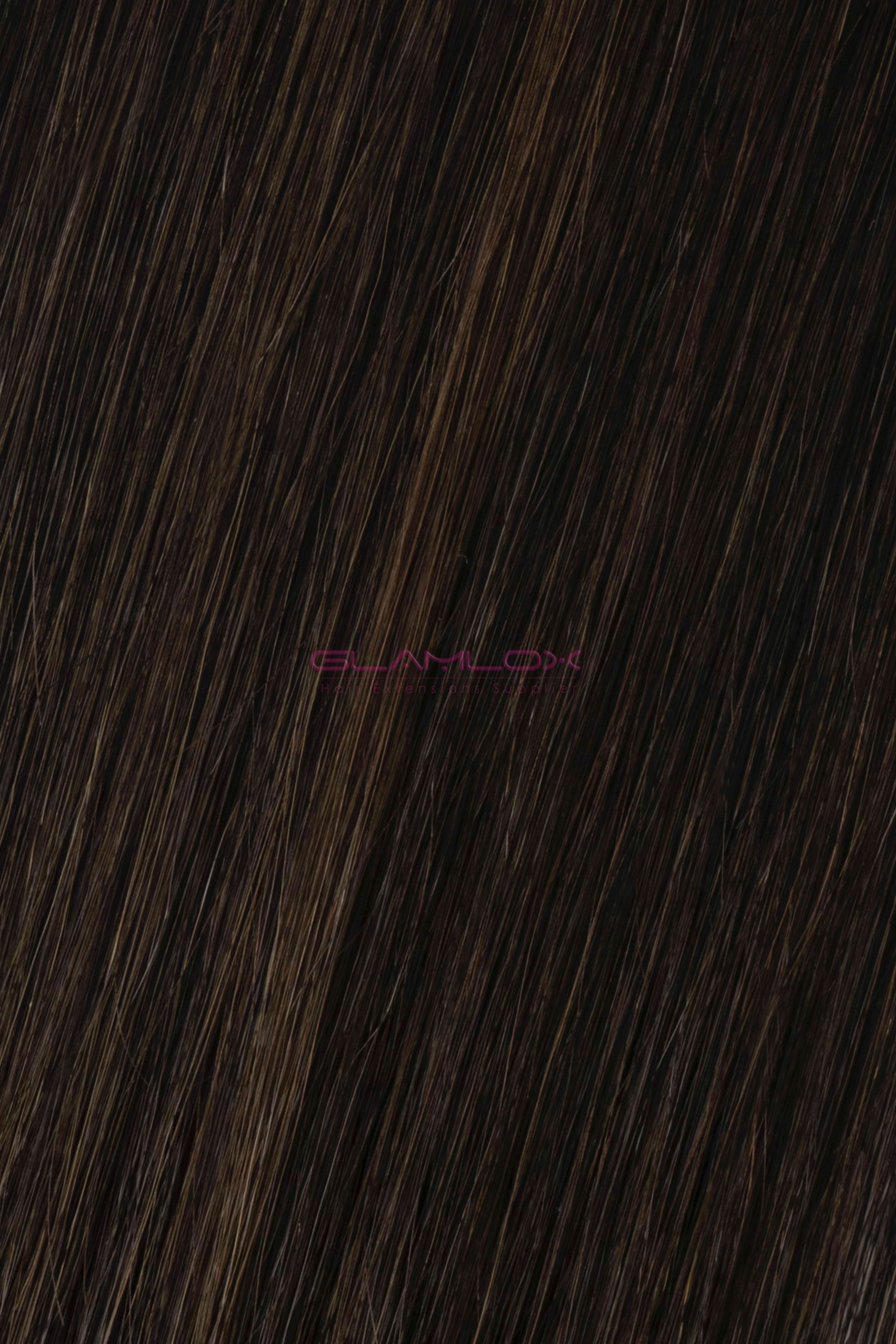 26" Nano Ring Hair Extensions - Russian Mongolian Double Drawn Remy Human Hair - 100 Strands