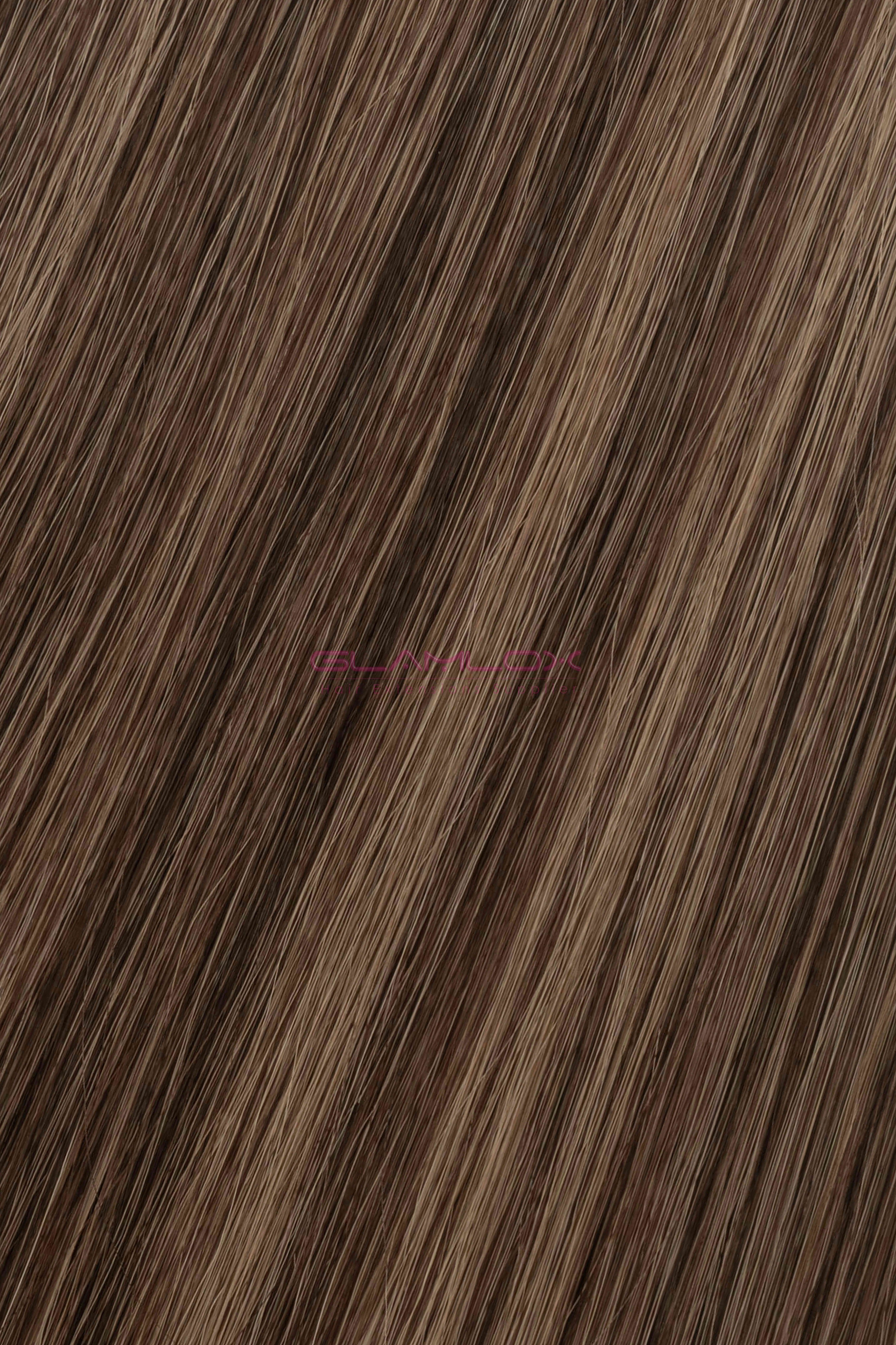26" Nano Ring Hair Extensions - Russian Mongolian Double Drawn Remy Human Hair - 20 Strands