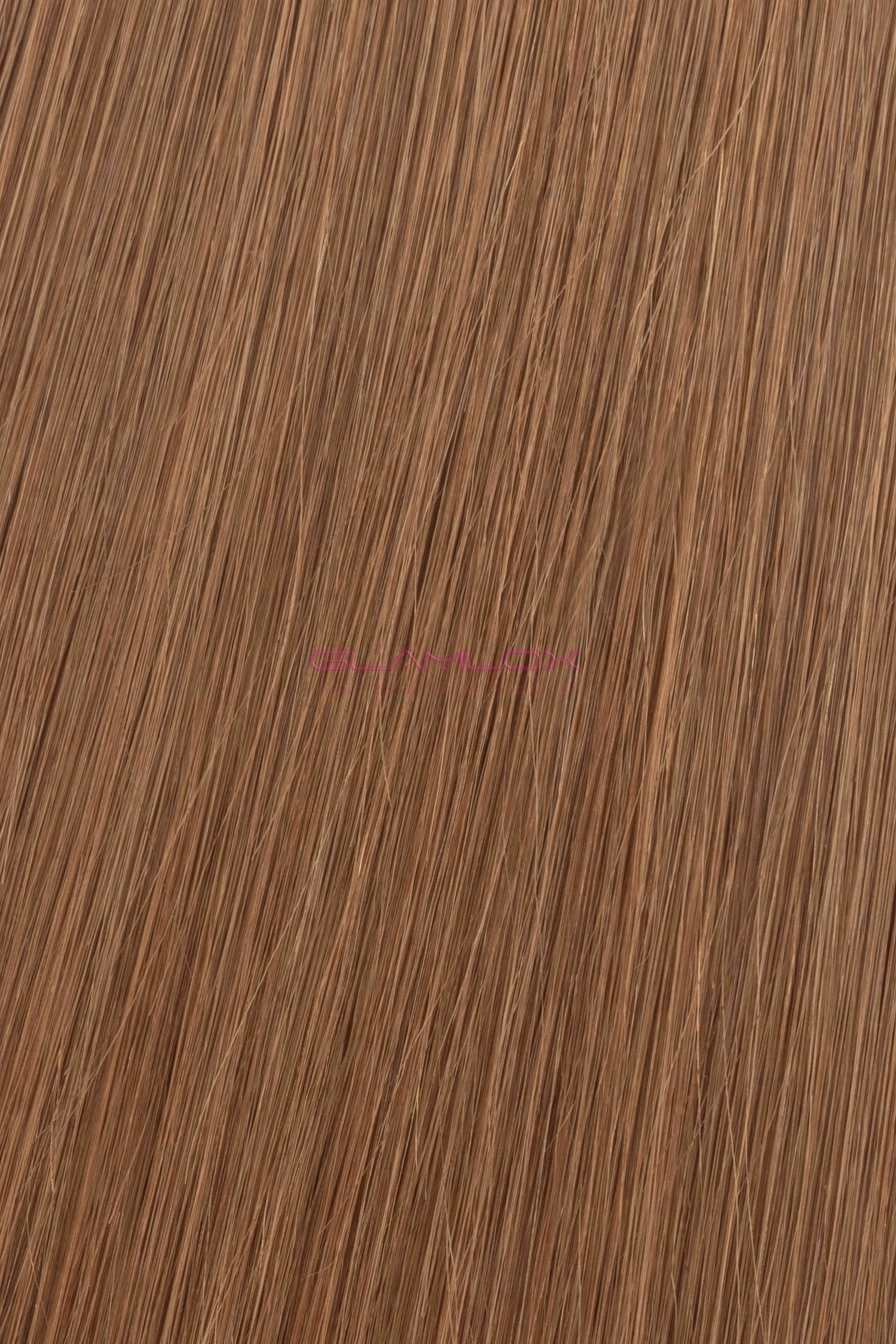 16" Nano Ring Hair Extensions - Russian Mongolian Double Drawn Remy Human Hair - 20 Strands