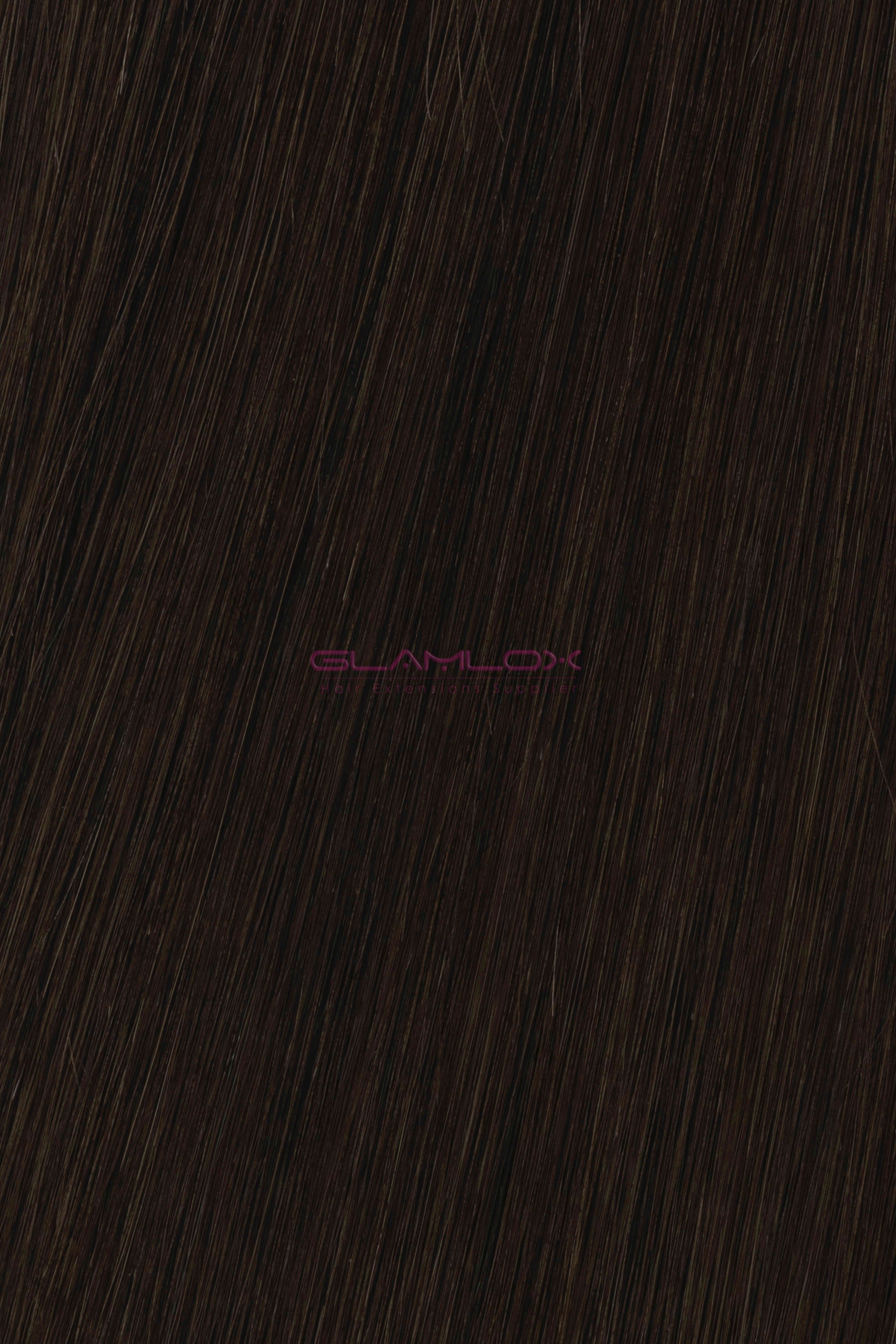 16" Half Weft Hair Extensions - Russian Mongolian Double Drawn Remy Human Hair