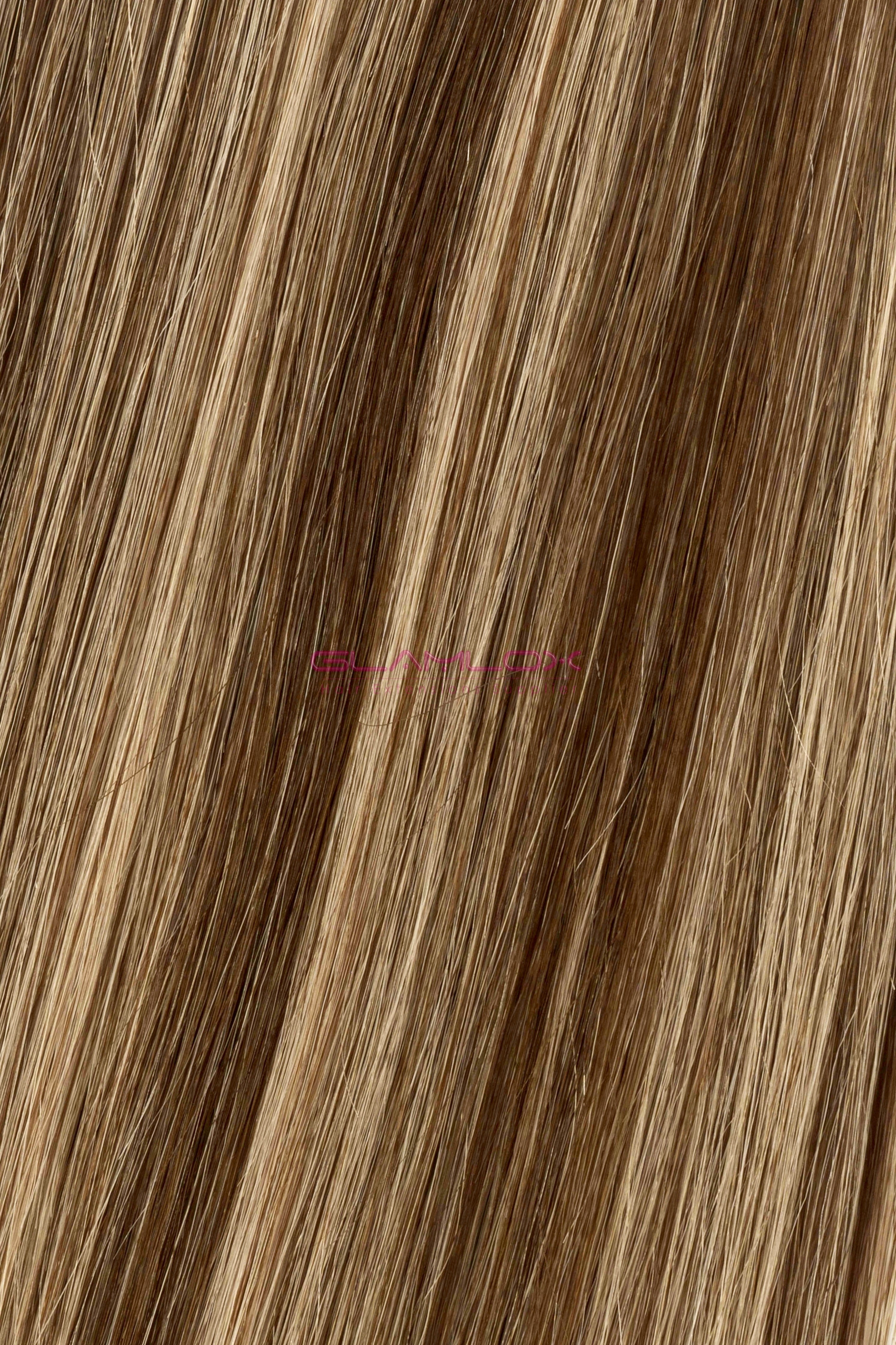 16" Nano Ring Hair Extensions - Russian Mongolian Double Drawn Remy Human Hair - 100 Strands