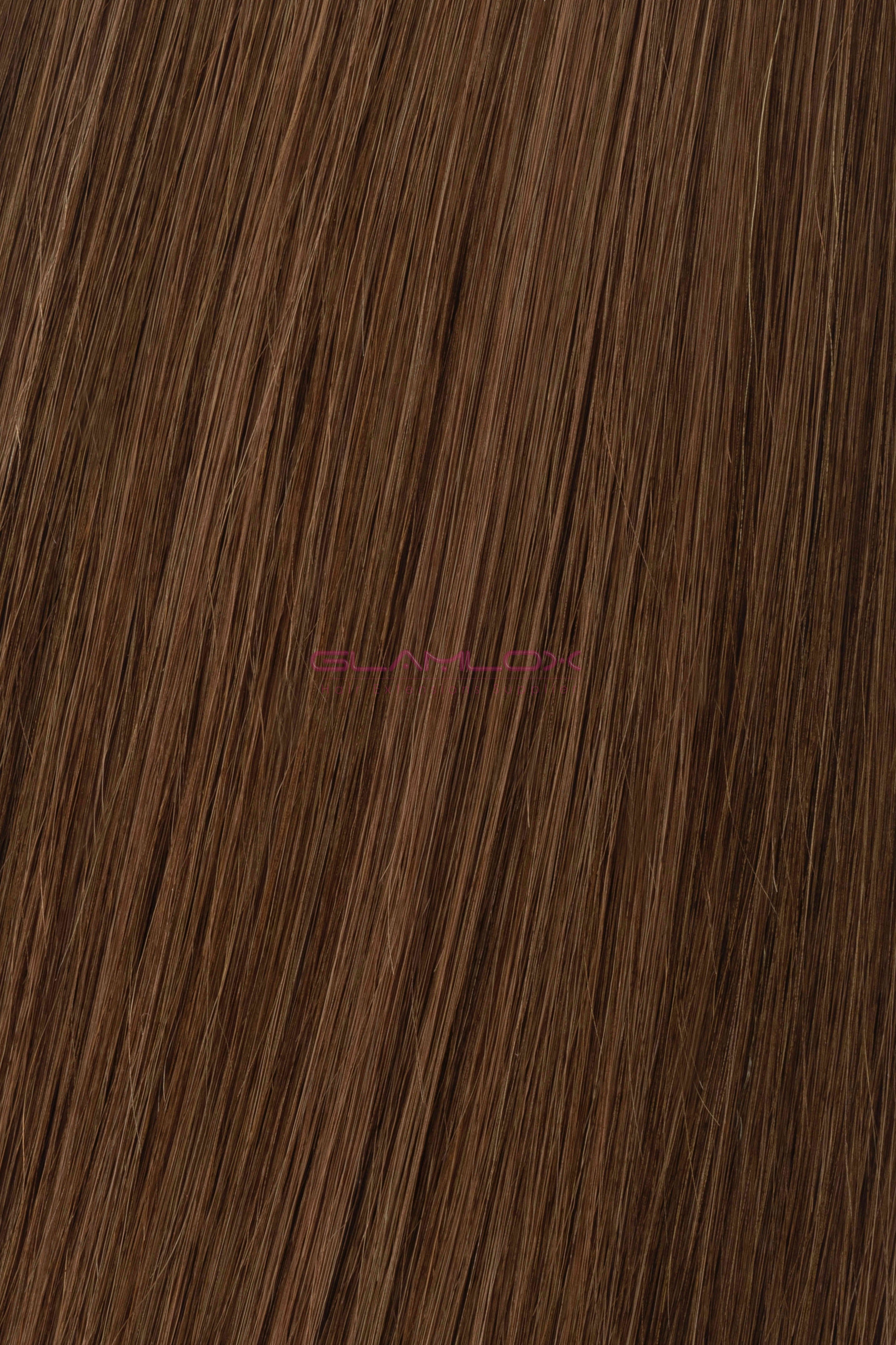 26" Nano Ring Hair Extensions - Russian Mongolian Double Drawn Remy Human Hair - 100 Strands