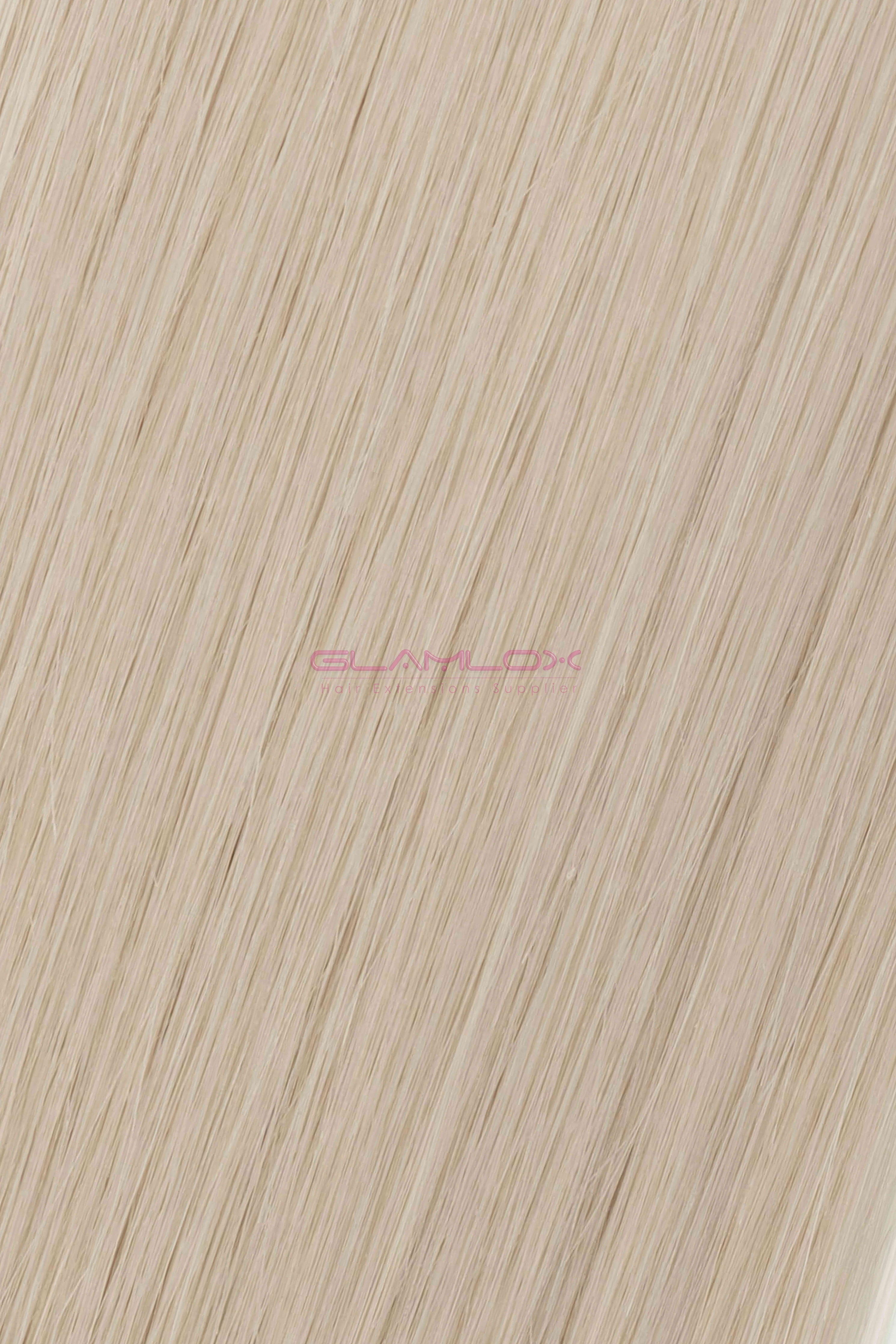 14" Nano Ring Hair Extensions - Russian Mongolian Double Drawn Remy Human Hair - 100 Strands