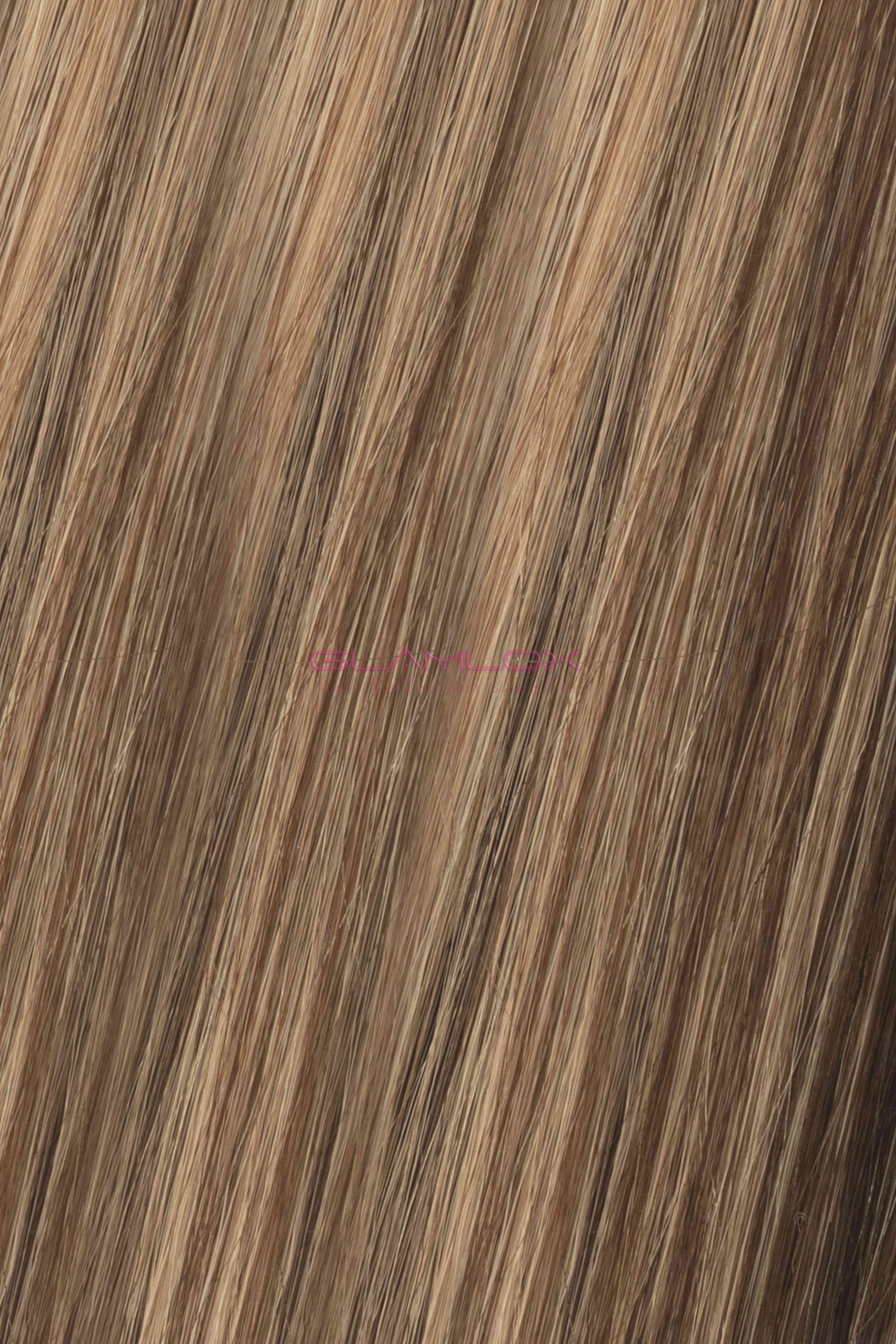 16" Nano Ring Hair Extensions - Russian Mongolian Double Drawn Remy Human Hair - 100 Strands