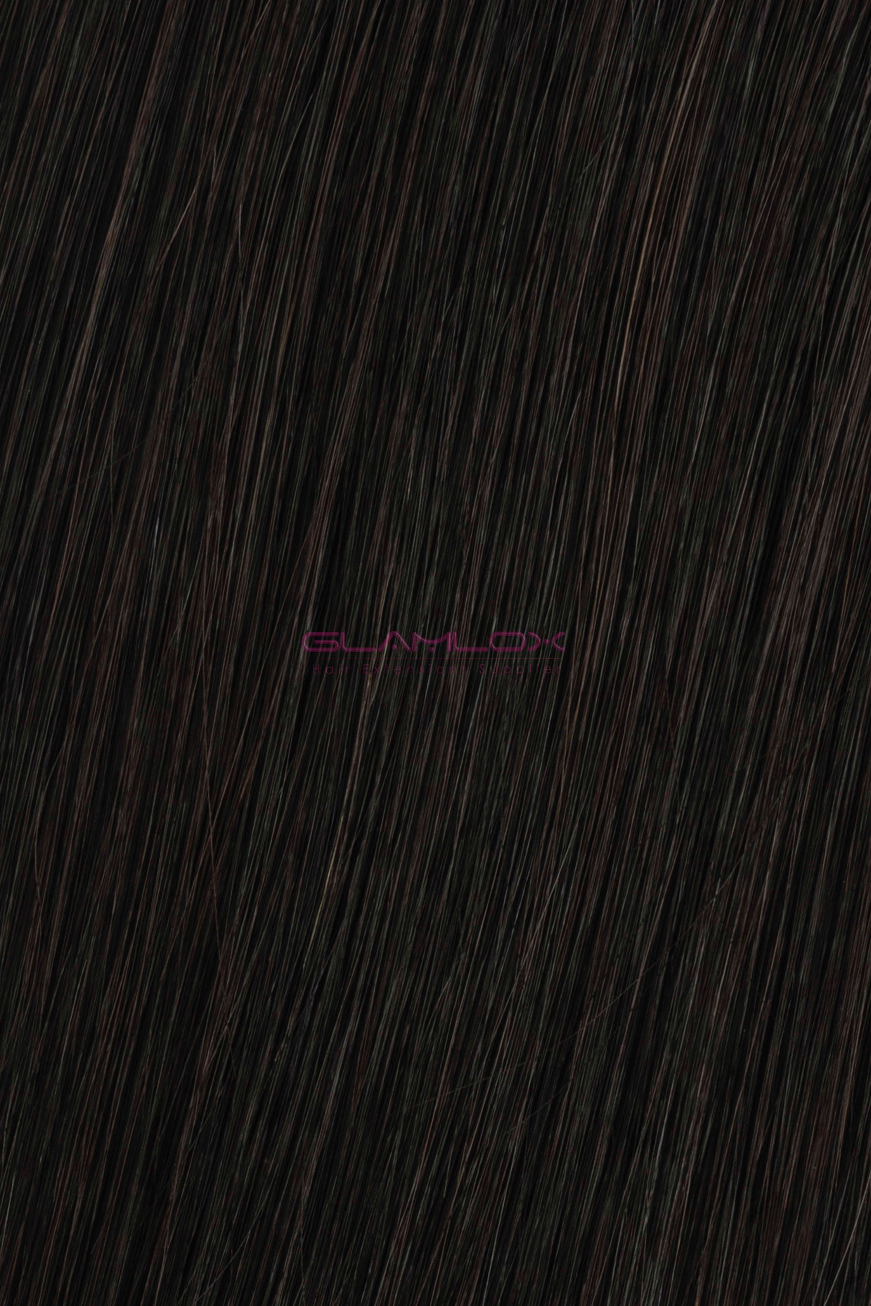 14" Nano Ring Hair Extensions - Russian Mongolian Double Drawn Remy Human Hair - 20 Strands