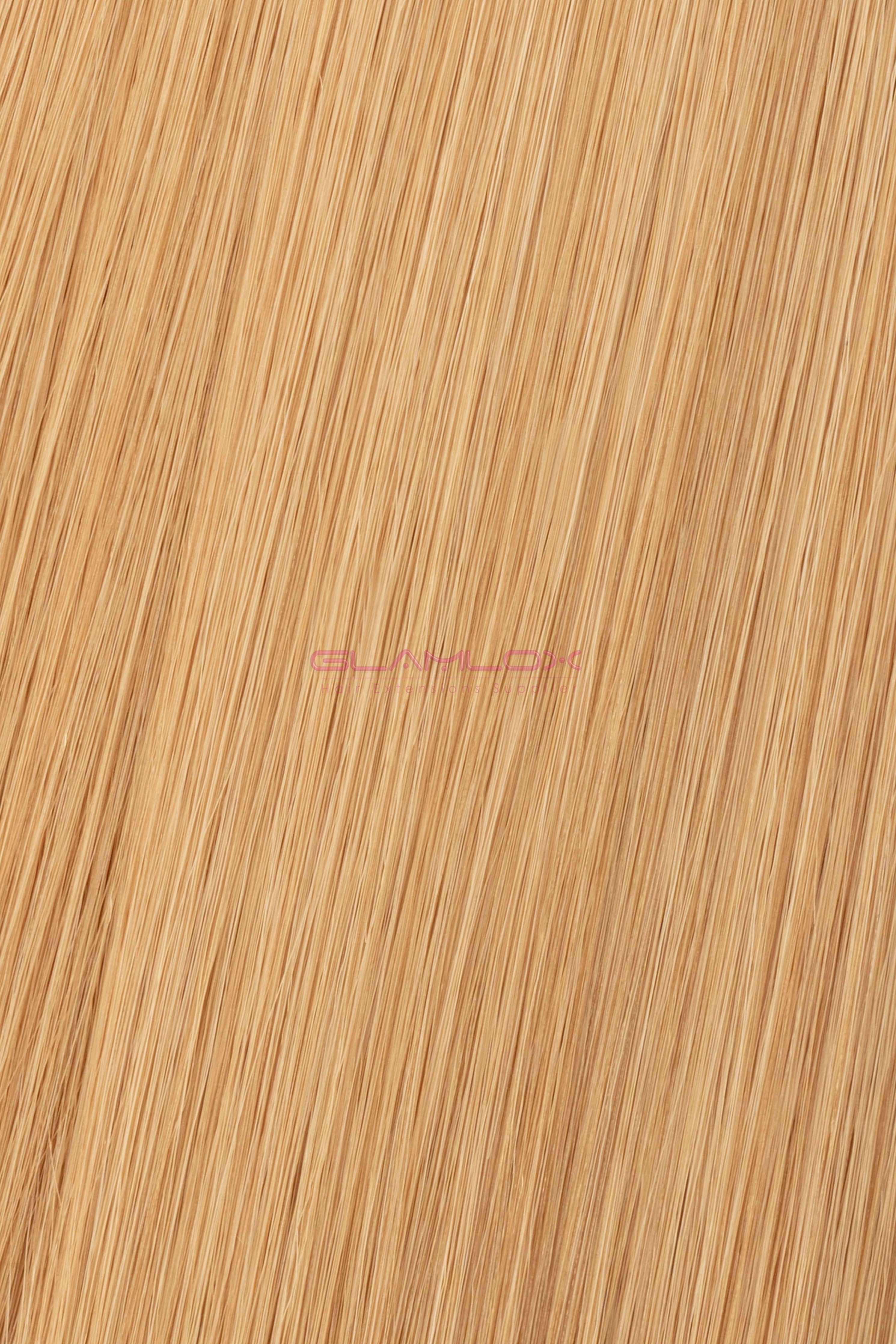 16" Nano Ring Hair Extensions - Russian Mongolian Double Drawn Remy Human Hair - 100 Strands