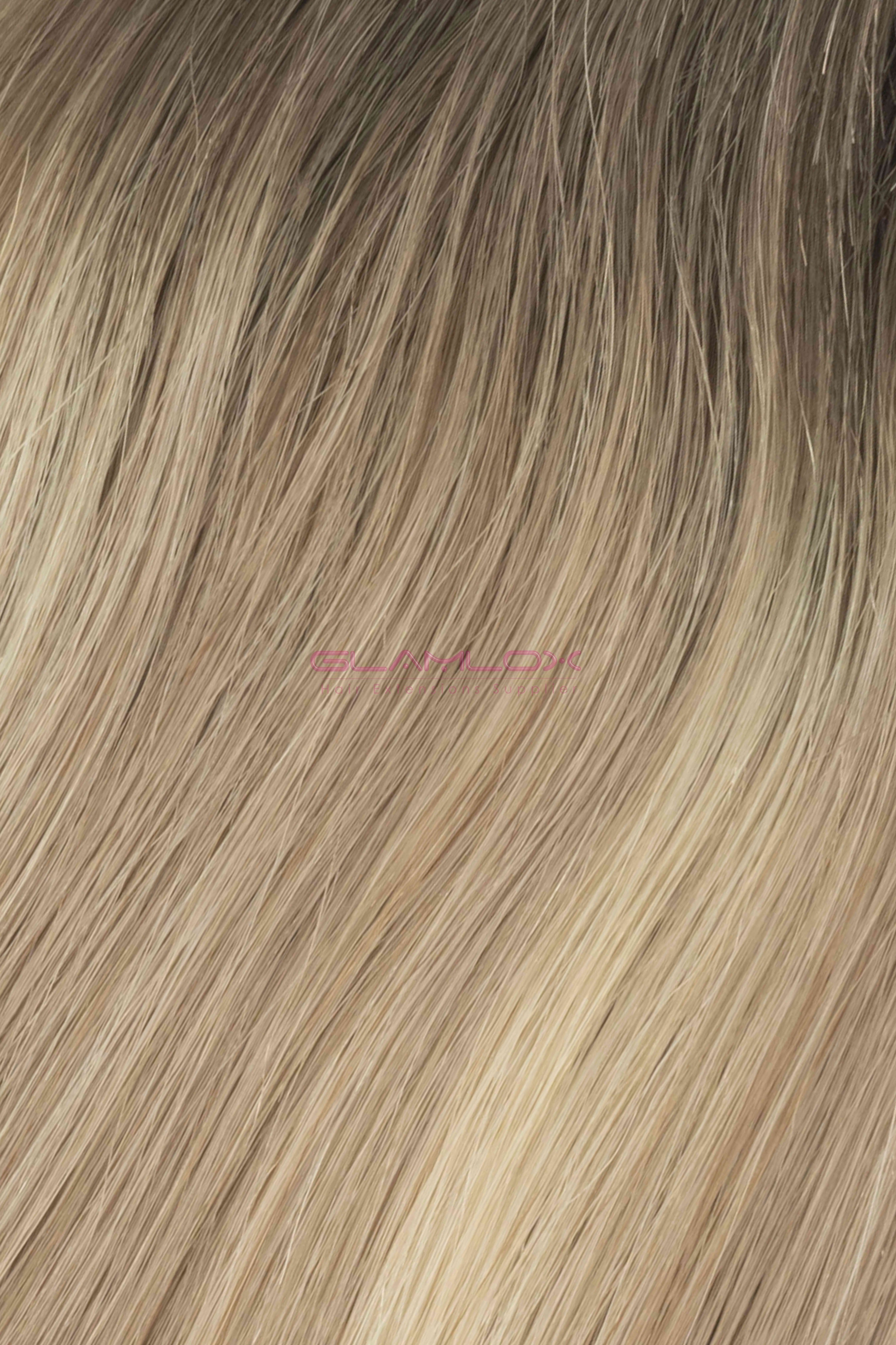 26" Nano Ring Hair Extensions - Russian Mongolian Double Drawn Remy Human Hair  - 20 Strands