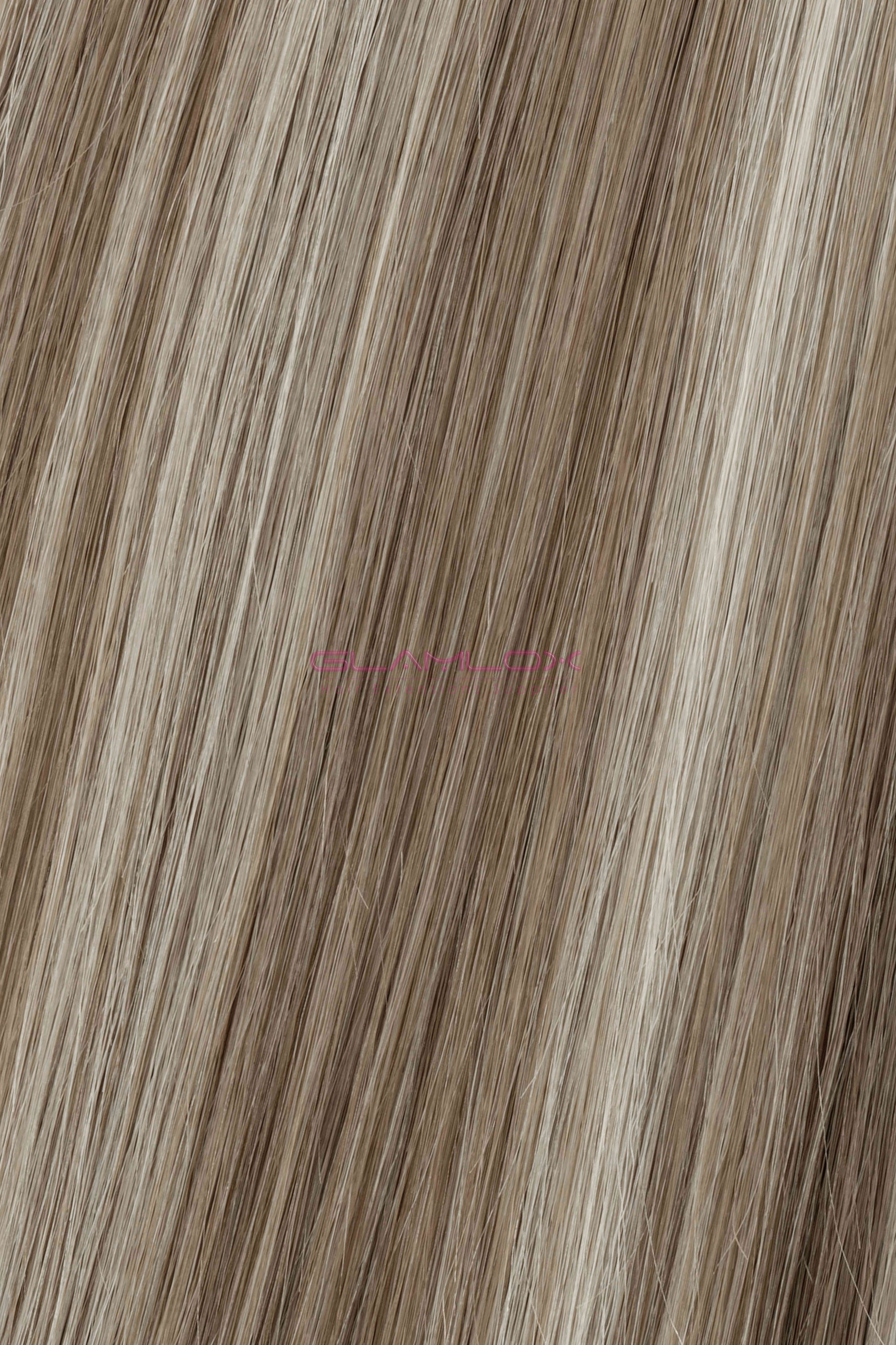 16" Nano Ring Hair Extensions - Russian Mongolian Double Drawn Remy Human Hair - 100 Strands