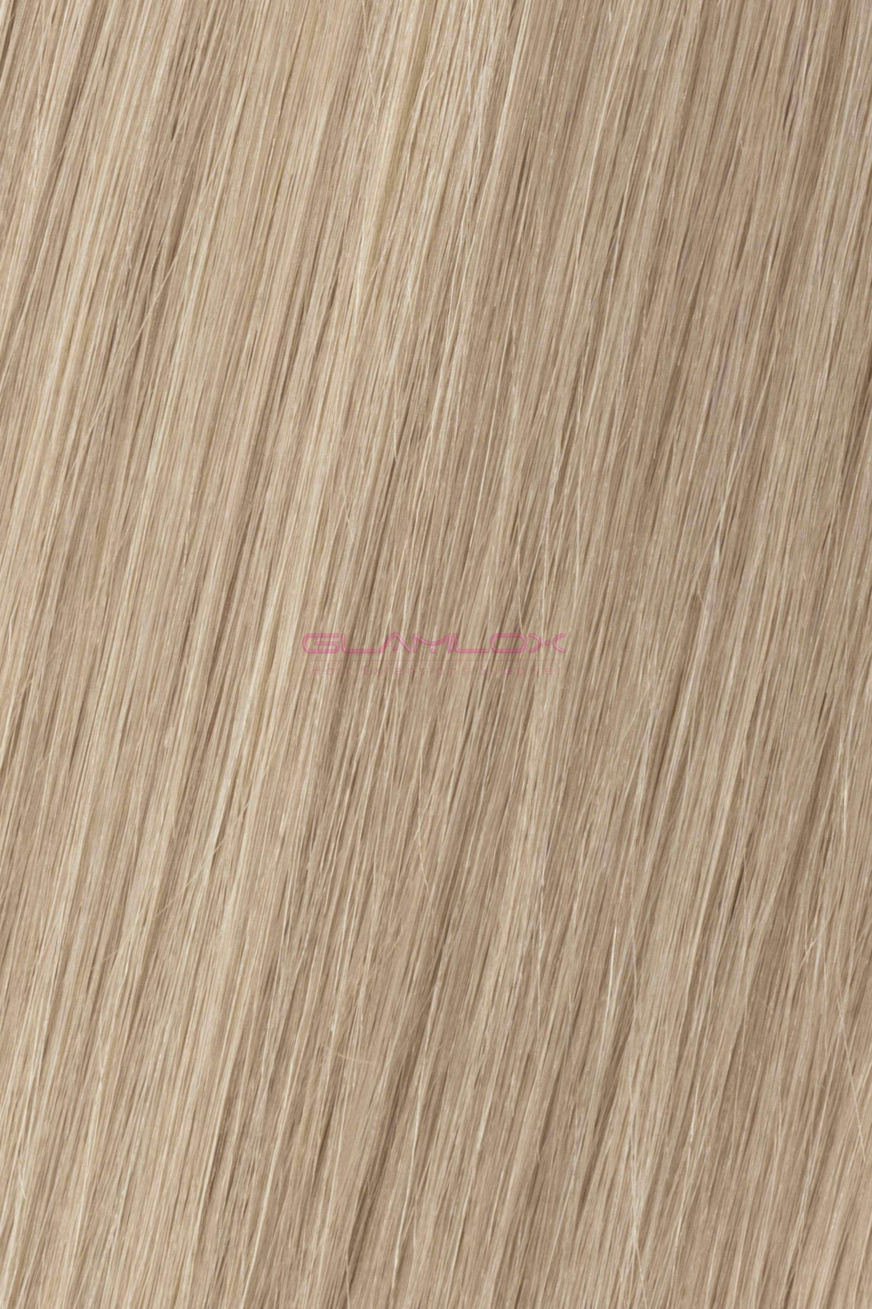 18" Half Weft Hair Extensions - Russian Mongolian Double Drawn Remy Human Hair