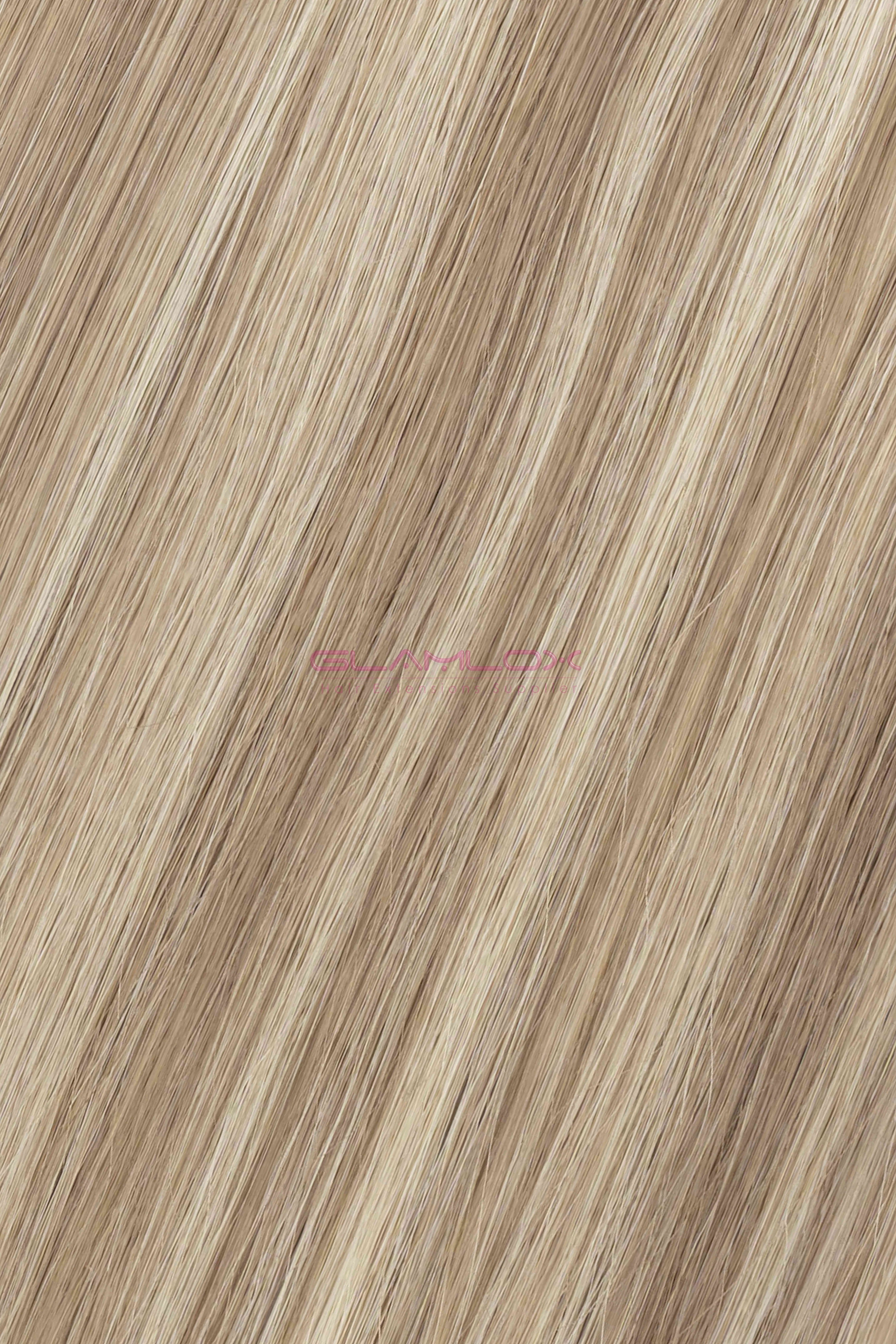 16" Nano Ring Hair Extensions - Russian Mongolian Double Drawn Remy Human Hair - 100 Strands